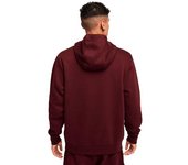 Nike - Sudadera Swoosh Air Fleece, Hombre, Burgundy Crush-Lt Photo Blue-White, M