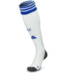 Adidas - Medias Real Zaragoza Primera Equipación 2024-2025, Unisex, White-Blue, 2 (37-39)