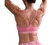 Nike - Sujetador Indy Sujeción Ligera Mujer, Mujer, Elemental Pink-Pink Foam, XS