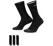 Nike - Calcetines Everyday Max Cushioned (3 Pares), Unisex, Black-Anthracite-White, XL [46 - 50]