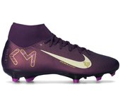Nike - Bota de fútbol Air Zoom Mercurial Superfly 10 Academy KM FG/MG, Unisex, Grand Purple-Pale Ivory, 6 USA