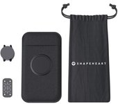 Shapeheart Scooter Bundle Magnetic Mirror Titular de smartphone - Negro (XL)