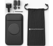 Shapeheart Paquete de motocicleta Soporte magnético para teléfono inteligente para manillar de vástago -  (XL)