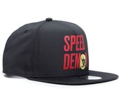 Dainese Knee Down 9Fifty Gorro - Negro Rojo (un tamaño)