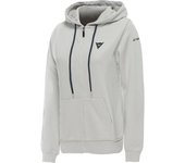 Dainese Speed Demon Sudadera con capucha y cremallera para mujer - Gris (XS)