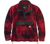 Carhartt Relaxed Fit Fleece jersey - Rojo (2XL)