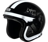 IXS 880 2.2 Casco Jet - Negro Blanco (XS)