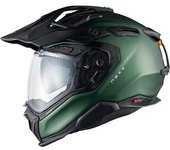 NEXX X.WED 3 Plain Casco de motocross - Verde (XS)