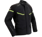 Richa Atlantic 2 Gore-Tex chaqueta textil impermeable para motocicletas - Negro Amarillo (S)