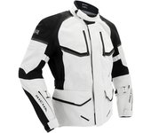 Richa Atlantic 2 Gore-Tex chaqueta textil impermeable para motocicletas - Negro Gris (L)