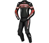IXS Sport RS-700 2.0 Traje de cuero de moto de dos piezas - Negro Blanco Rojo (52)