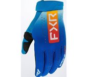 FXR Reflex Guantes de motocross - Azul Naranja (XL)