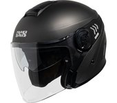 IXS 100 1.0 Casco Jet - Negro Gris (M)