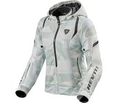 Revit Flare 2 Chaqueta textil de la motocicleta de las señoras - Multicolor (36)