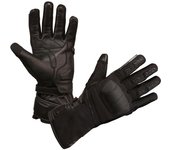 Modeka Black Ridge Guantes de moto para damas - Negro (XS)