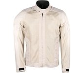 Helstons Stoner Mesh Chaqueta textil de la motocicleta - Plata (2XL)