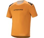 Alpinestars A-Aria Polartec Switch Maillot de ciclismo de manga corta - Oro