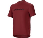 Alpinestars A-Dura Switch Maillot de ciclismo de manga corta - Rojo (XL)