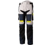 RST Pro Series Adventure-Xtreme Pantalones textiles para motocicleta - Negro Amarillo (4XL)