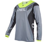 Oneal Element FR Hybrid V.22 Jersey de bicicleta - Gris Amarillo (S)