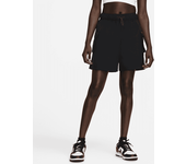 Nike Sportswear Essential Pantalón corto de talle alto de tejido Woven - Mujer - Negro (L (EU 44-46))