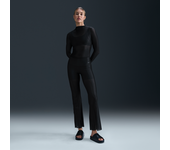 Nike Zenvy Sheer Pantalón de talle alto, sujeción ligera y longitud completa - Mujer - Negro (XXL (EU 52-54))