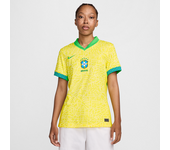 Primera equipación Stadium Brasil 2024 Camiseta de fútbol de réplica Nike Dri-FIT - Mujer - Amarillo (XL (EU 48-50))