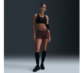 Nike Pro Leak Protection: Period Mallas cortas de 8 cm y talle medio - Mujer - Marrón (XXS (EU 30))