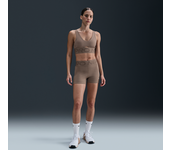 Nike Pro Sculpt Mallas cortas de 8 cm y talle alto - Mujer - Marrón (XXS (EU 30))