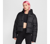 Nike Sportswear Classic Puffer Chaqueta con capucha de ajuste holgado Therma-FIT - Mujer - Negro (XS (EU 32-34))
