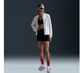 Nike Swift Pantalón corto de running de 10 cm ceñido, con talle alto y bolsillos - Mujer - Negro (XL (EU 48-50))