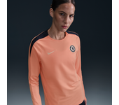 Chelsea FC Strike Special Edition Camiseta con cuello redondo de tejido Knit Nike Dri-FIT - Mujer - Naranja (XL (EU 48-50))