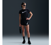 Nike One Pantalón corto de running de talle medio con malla interior Dri-FIT - Mujer - Negro (S (EU 36-38))
