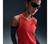 Nike AeroSwift Camiseta de running Dri-FIT ADV - Mujer - Rojo (L (EU 44-46))