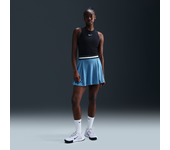 NikeCourt Dri-FIT Heritage Falda de tenis - Mujer - Azul (S (EU 36-38))