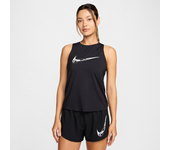 Nike One Camiseta de tirantes de running con estampado Dri-FIT - Mujer - Negro (XXS (EU 30))
