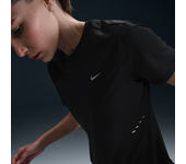 Nike Swift Camiseta de running de manga corta Dri-FIT - Mujer - Negro (XS (EU 32-34))