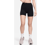 Nike One Mallas cortas de 13 cm y talle alto - Mujer - Negro (XS (EU 32-34))