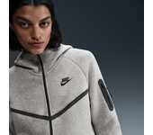 Nike Sportswear Tech Fleece Windrunner Sudadera con capucha y cremallera completa - Mujer - Gris (XL (EU 48-50))