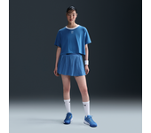NikeCourt Advantage Falda de tenis plisada Dri-FIT - Mujer - Azul (M (EU 40-42))
