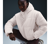 Nike Sportswear Classic Puffer Chaqueta con capucha de ajuste holgado Therma-FIT - Mujer - Marrón (XL (EU 48-50))