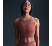 Nike Pro Camiseta de tirantes de malla - Mujer - Rosa (XL (EU 48-50))