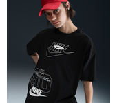 Nike Sportswear Camiseta oversize - Mujer - Negro (S (EU 36-38))