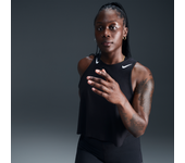 Nike AeroSwift Camiseta de tirantes de running corta Dri-FIT ADV - Mujer - Negro (L (EU 44-46))