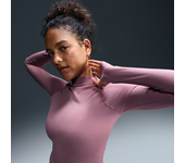 Nike Zenvy Camiseta de manga larga Dri-FIT - Mujer - Morado (XL (EU 48-50))