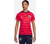Inglaterra Academy Pro Camiseta de fútbol de manga corta para antes del partido Nike Dri-FIT - Mujer - Rojo (L (EU 44-46))