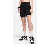 Nike One Mallas cortas de 20 cm y talle alto - Mujer - Negro (XS (EU 32-34))