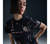 Chelsea FC Academy Pro SE Camiseta de fútbol de manga corta para antes del partido Nike Dri-FIT - Mujer - Azul (XL (EU 48-50))