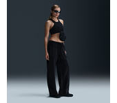 Nike Sportswear Chill Knit Pantalón de velvetón de talle medio - Mujer - Negro (S (EU 36-38))
