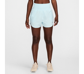 Nike One Pantalón corto de talle ultraalto con malla interior de 8 cm Dri-FIT - Mujer - Azul (S (EU 36-38))